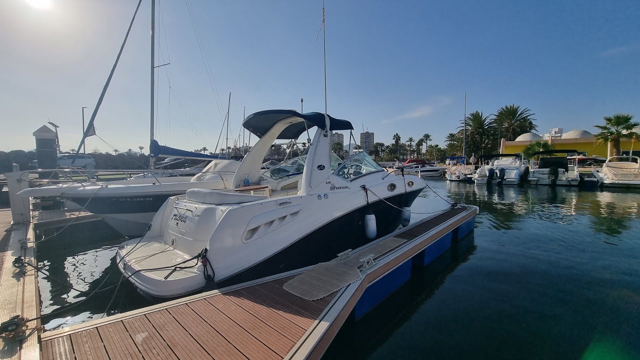 Sea Ray 275 Sundancer (Arranque de motor)