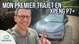 Premier Trajet : mes 56 premiers kilomètres au volant de la XPeng P7+ !