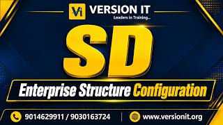 SAP SD Enterprise Structure Configuration| Step-by-Step Configuration | SAP SD Training in Hyderabad