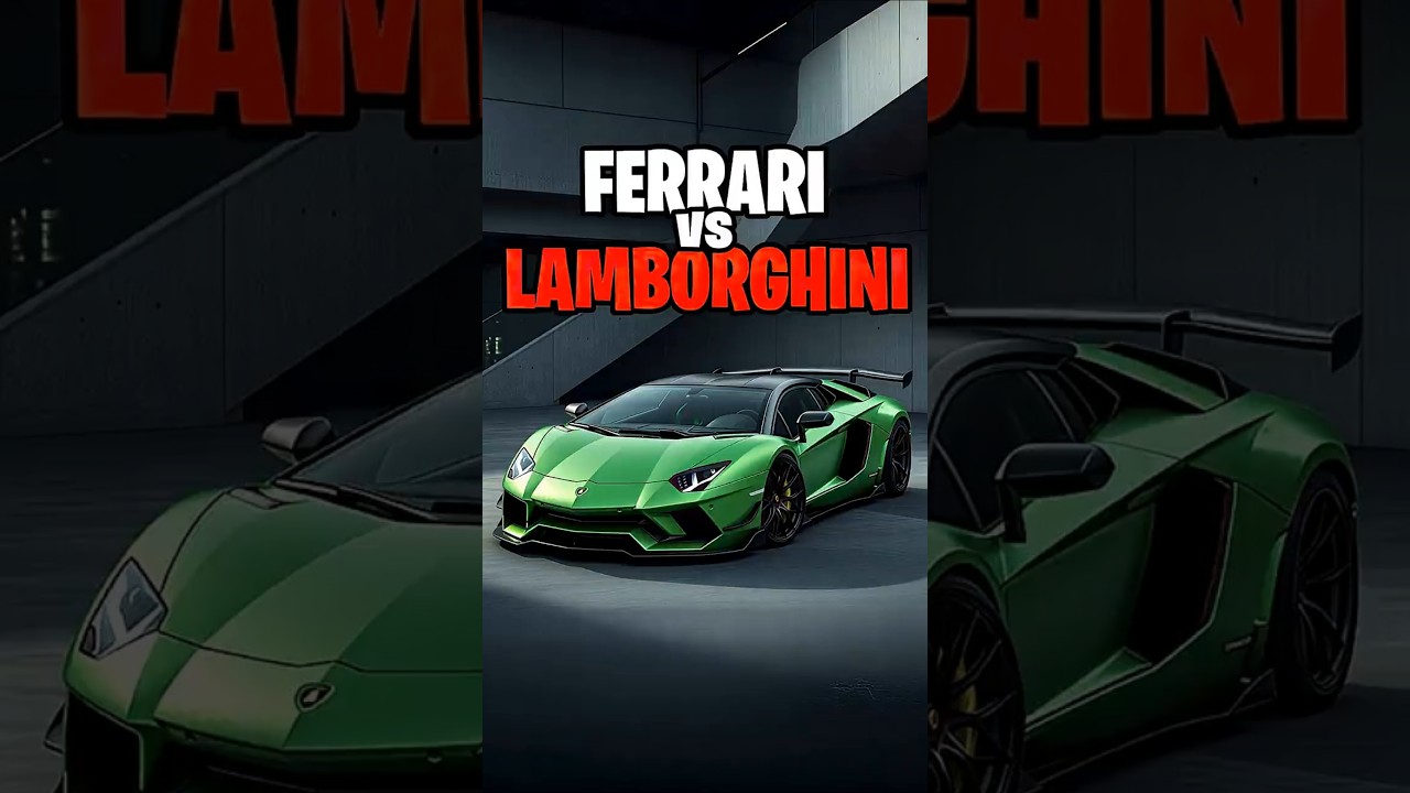 Ferrari vs Lamborghini: The Shocking Truth About Car Mods