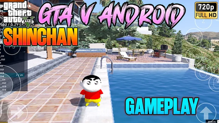 GTA 5 ANDROID SHINCHAN MOD GAMEPLAY USING WINLATOR LUDASHI🔥📱.