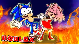 🔥 LAVA LOVE!! - Sonic & Amy Squad (ROBLOX) 🔵💨