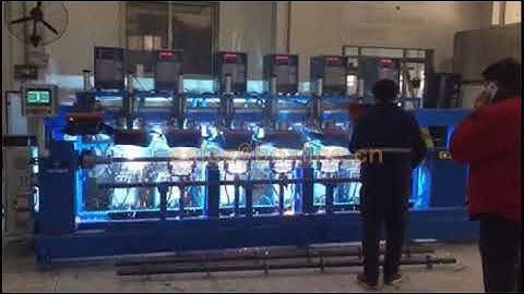 Automatic Vertical welding scaffold machine