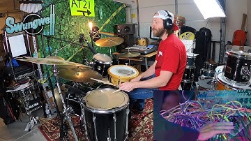 Suzanne Ciani meets Bill Laurance improvisation - Drum Cover