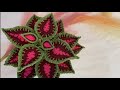   كروشيه نبات السجاد