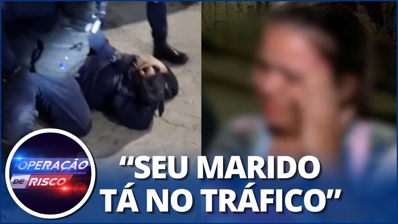 Policial enfrenta suspeito de tráfico: “Para de conversa furada”