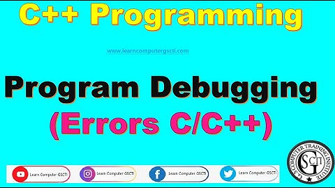 Program Debugging  | How many types of error in C/C++ programming | Errors -{Hindi}.