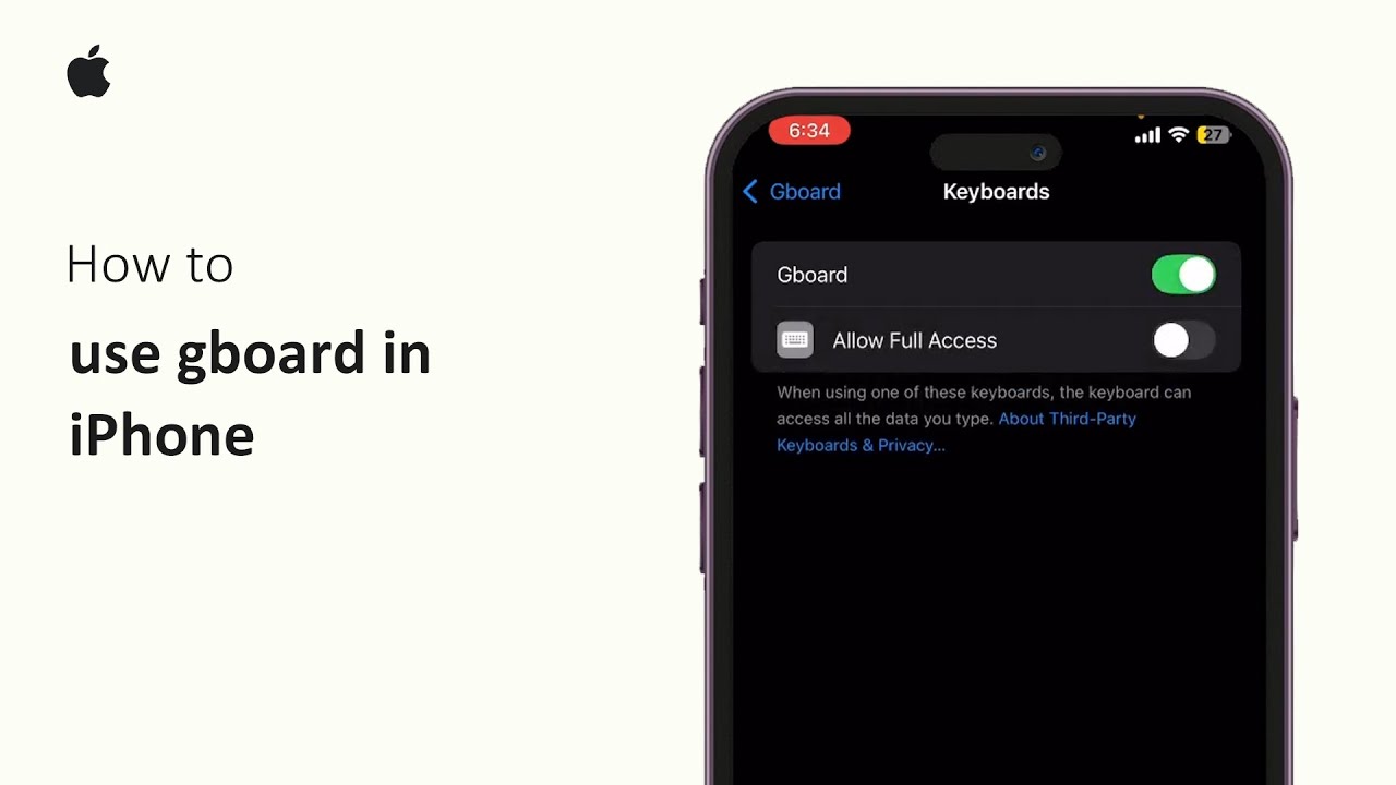 How To Use Gboard In iPhone 2025 | Enable & Access Google Keyboard On ...