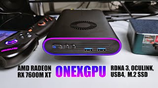 Impressive eGPU With OCULINK, USB4, NVMe SSD - ONEXGPU! by Chigz Tech Reviews 6,000 views 3 weeks ago 12 minutes, 21 seconds