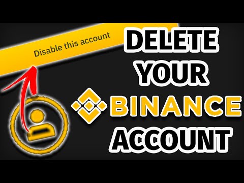   HOW TO DELETE A BINANCE ACCOUNT In LESS THAN 1 MINUTE 2021 DIM Tutorials