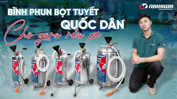 Bình Bọt Tuyết "Quốc Dân" Cho Gara Rửa Xe Chuyên Nghiệp & Hướng Dẫn Sử Dụng Chi Tiết