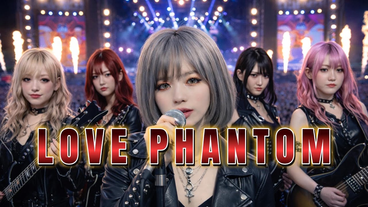 B’z/LOVE PHANTOM メタル女子でカバーしてみた！ ai cover songs japanese