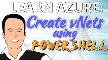 Creating vNets in Azure with PowerShell