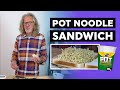 James May tries a pot noodle sandwich