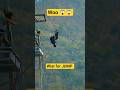 Wiat for BUNGY 😱#travel#bungeejumping#bunny#extremesport#shorts#shortsfeed#yutube#viralvideo
