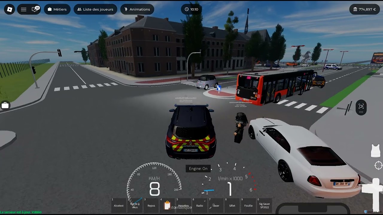 Roblox 2026 01 14  patrouille avec la Gendarmerie NATIONAL épisode 4