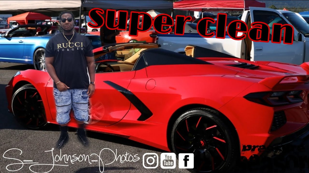 Brand new Chevy Corvette on concave Forgiato wheels