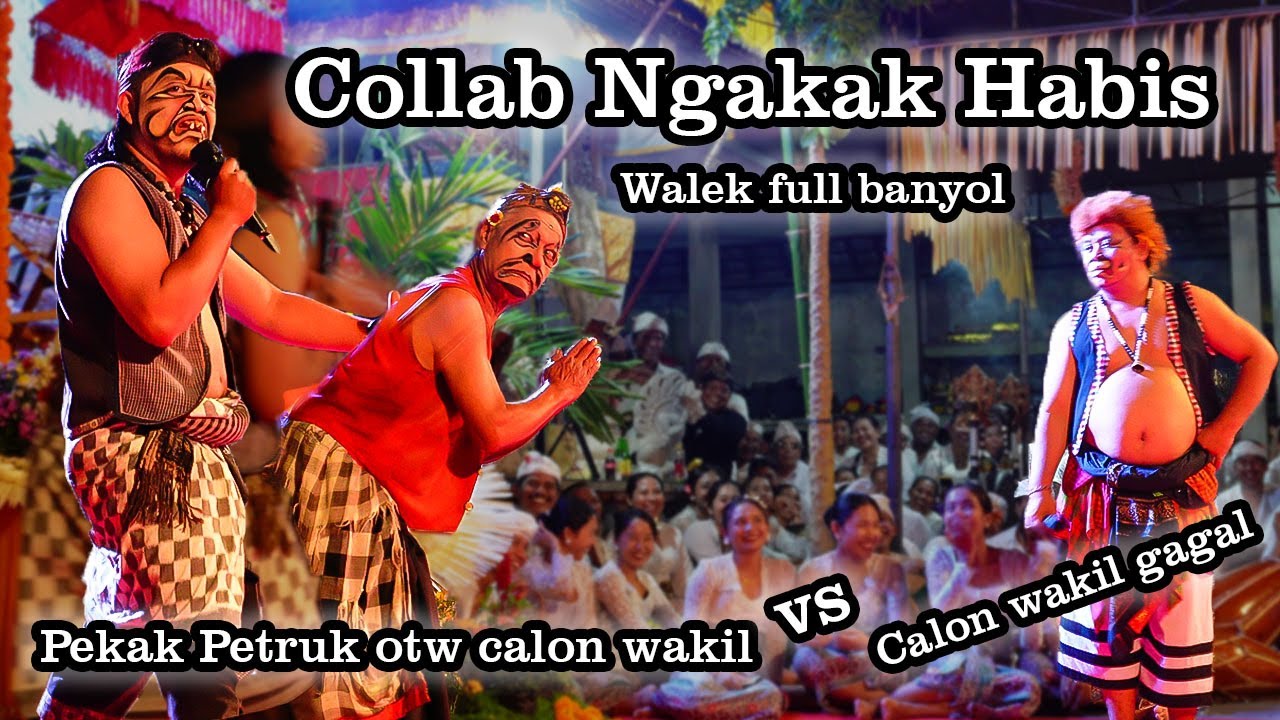 Collab Terngakak Petruk, Sengap, Blauk. Saling Walek CALONARANG 