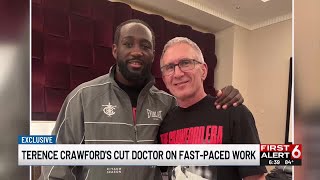 Terence Crawford's cut doctor on fast-paced work