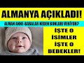 Alman arkadaşı olanlar çocuklarına önce bu isimler koyacak_ Peki ama neden? Son dakika Almanya haber