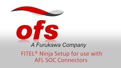 OFS FITEL® Ninja Fusion Splicer with AFL FASTConnect Connectors - How to Guide and Demonstration