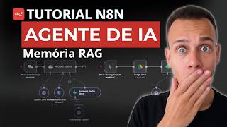 Como Criar um Agente de IA com MEMÓRIA RAG no N8N: Curso Completo para Iniciantes