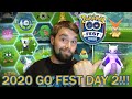 2020 GO FEST DAY 2! TONS OF NEW SHINY POKEMON CAUGHT! INSANE SHADOW MEWTWO LUCK! (Pokemon GO Fest)