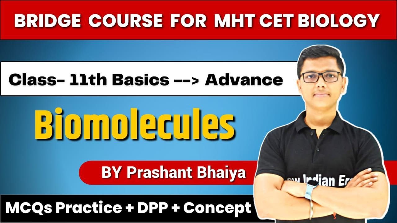 Biomolecules Class 11th biology NEET / MHT CET MCQs carbohydrate