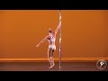 2017 PSO Triangle Pole champion, Katie Cooper