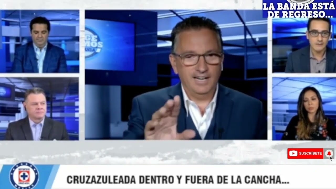 CRUZAZULEADA dentro y fuera de la CANCHA, DERROTA sobre la hora contra NECAXA-Jorge ramos y su banda
