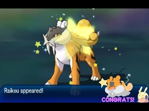 LIVE] Shiny Roaming Raikou after 1,313 SRs in FireRed 