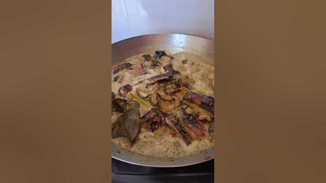 Santan Pedas ikan pari panggang @YuliJapung