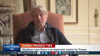 Bernard Kouchner: “China is a splendid and very important market”