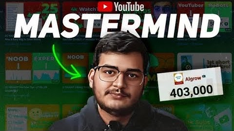 How @Algrow Dominates YouTube : His SECRET to Beat the YouTube Algorithm