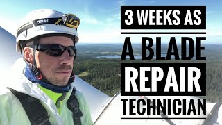 Rope access Blade repair - it’s not all good