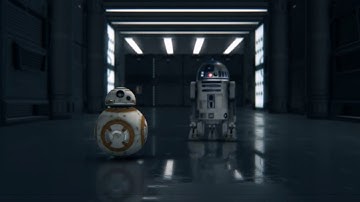 BB and R2D2 Unit Star Wars | Element 3D