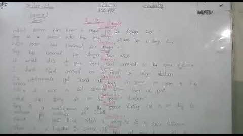 Class 5(English), Unit #17, Lesson #1 Q/A.