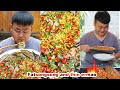 Songsong and ermao  mukbang  funny mukbang  food challenge     chinese cuisine