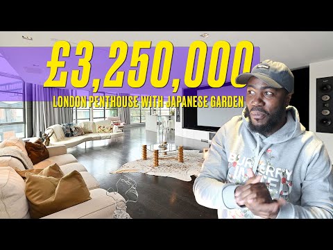 Inside a £3.2 Million London Penthouse with a Japanese Garden with Mo Gilligan