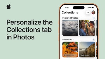 How to personalize the Collections tab in Photos on iPhone | Apple Support