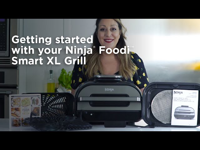 Indoor Grill  Getting Started (Ninja® Foodi™ Smart XL Grill) 