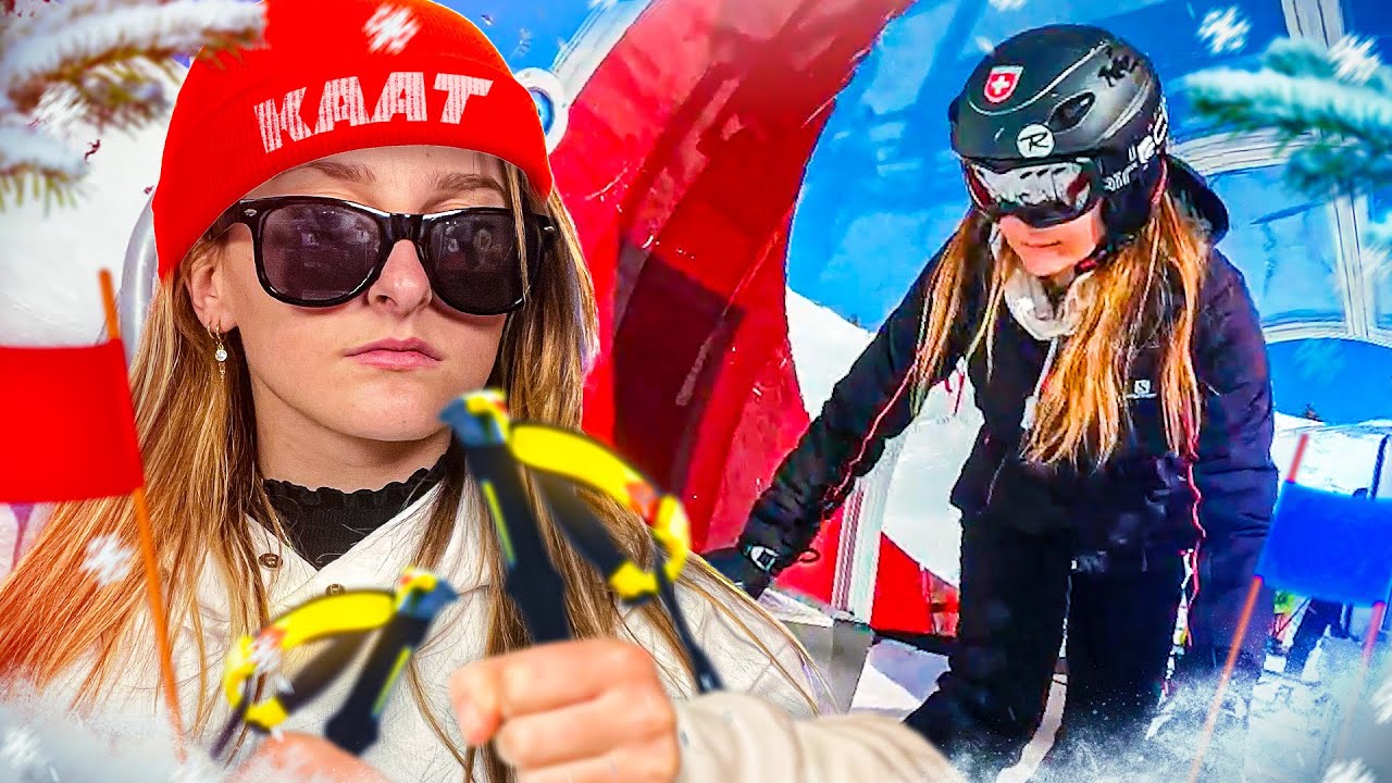 JE TOMBE SUR DES GENS BIZZARES + SLALOM