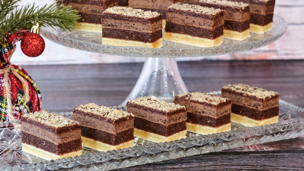 DAN I NOĆ Kolač - 1 smjesa, 2 biskvita! ✨ NAJLAKŠI recept za proslave