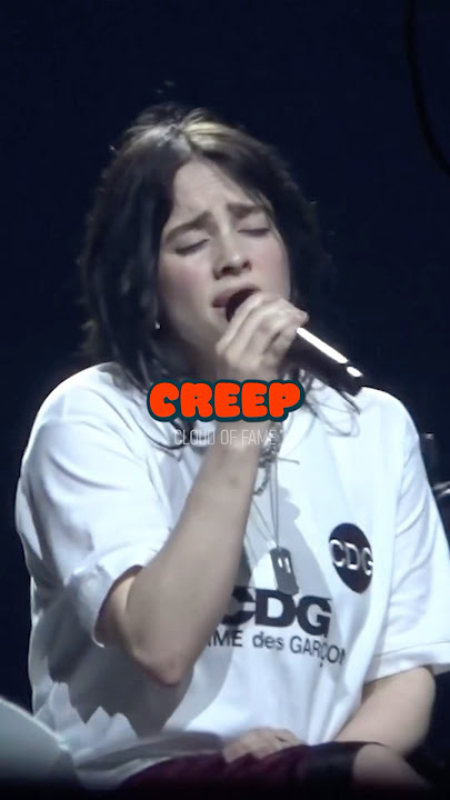 Billie Eilish sings CREEP by Radiohead😍🥹