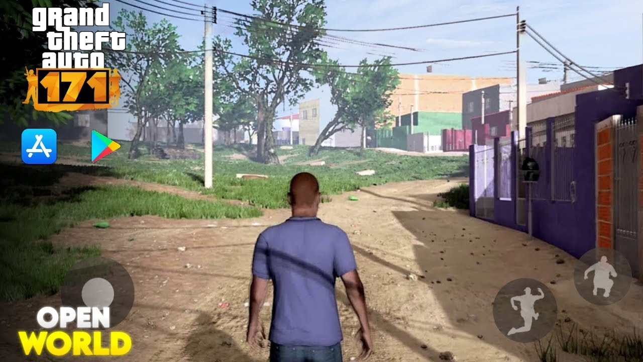 GTA 171 Mobile Like Project BR Open World Android & iOS Beta Gameplay ...