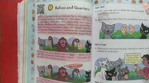 Class 4 || NCERT MATHS || Halves and Quarters || Unit 9 (complete solved)