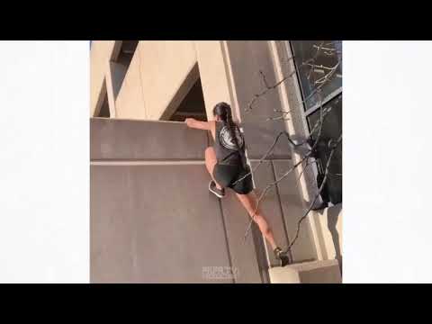 La chica del parkour