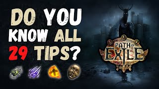 Path of Exile 29 Tips & Tricks | Beginner & Advanced Players