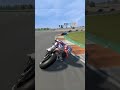 #JohannZarco crashes ahead and #Toprak has no escape 💥 #ValenciaGP #MotoGP25