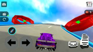 Crazy Car Stunt: Car Games || Mega Ramp Mode Android Gameplay Level:06 screenshot 3